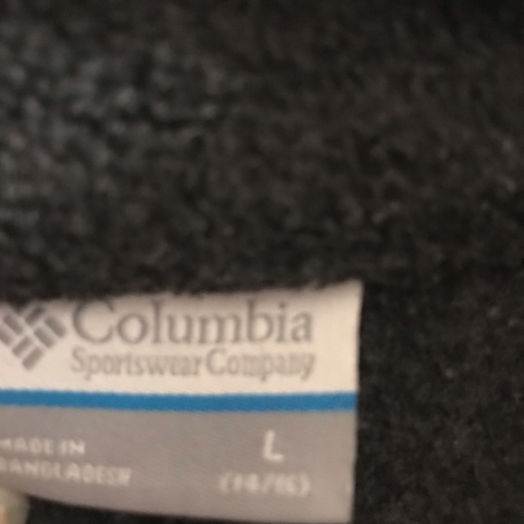 Youth XL Gray Columbia zip up jacket - Picture 4 of 7